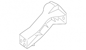 TV bracket left Mercedes Metris W447 16-23