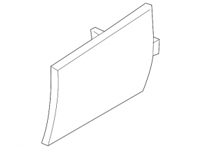 Lower front left fender lining for Land Rover Range Rover 13-21