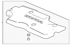 Honda Accord 18-22 2.0 hybrid engine cover