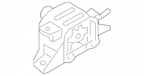 Engine mount left Kia Forte 19-24 2.0