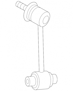 Stabilizer link rear right Lexus IS 06-13 GSP