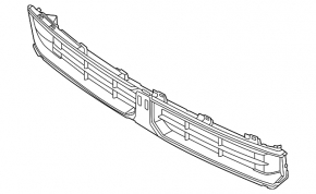 BMW X3 G45 25-26 front bumper lower grille