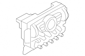 Mini Cooper Countryman R60 10-16 climate control assembly manual, adjustment defect