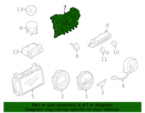 Mini Cooper Countryman R60 10-16 climate control assembly manual, adjustment defect