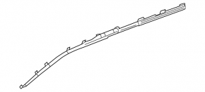 Airbag airbag side curtain left Chevrolet Equinox 10-17