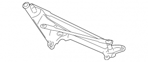Toyota Camry V40 windshield wiper linkage with motor