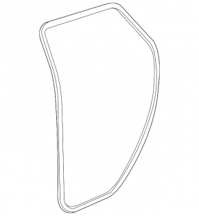 Chevrolet Equinox EV 24-26 rear right door seal