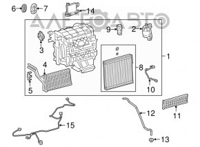 Compressor Control Module Toyota Camry v70 18-24