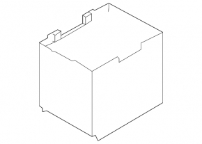 Battery cover Mazda CX-9 16-