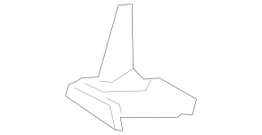 Mercedes W211 fin antenna