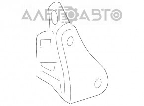 Door hinge lower rear right Mercedes W221