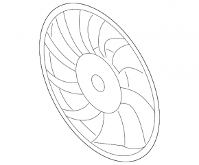 Cooling Fan Impeller Right Subaru XV Crosstrek 18-23