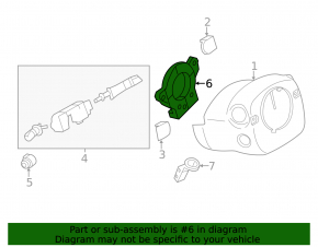 Steering Angle Sensor Nissan Altima 13-16