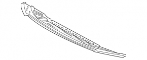Front bumper protection for Audi A7 19-25 S-line