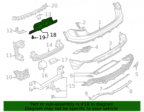 Audi Q8 19-25 Rear Panel Heat Shield