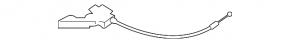 BMW X5 F15 14-18 Hood Release Handle #1