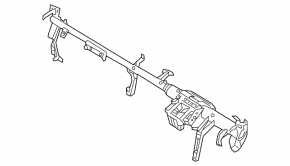 Under-torpedo pipe reinforcement Mitsubishi Eclipse Cross 18-24
