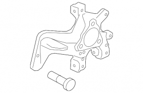 Rear left axle shaft for Hyundai Ioniq 20-22 HEV, PHEV with electric support