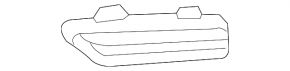 Front bumper grille right Infiniti QX80 18-20