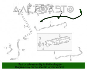 Lambda probe right second Chrysler 300 11- 3.6