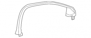 Front right inner door frame Chevrolet Equinox 18-