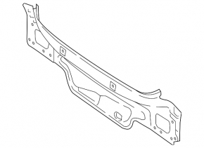 Audi A5 F5 17-24 rear panel interior