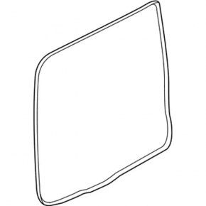 Rubber seal for tailgate Ford Transit Connect MK2 13- cargo