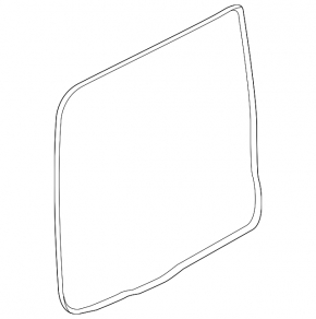 Rubber seal for tailgate Ford Transit Connect MK2 13- cargo