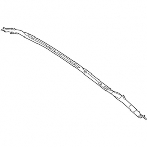 Airbag airbag side curtain left Ford Mustang mk6 18- coupe rusty pyropatron