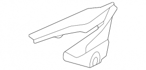 Left hood hinge for a Porsche Taycan 20-26