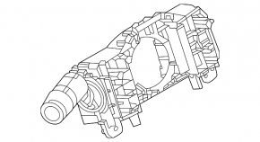 Left steering column switch for Mazda CX-90 24-26 auto
