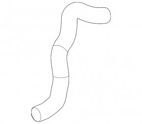Cooling pipe lower Toyota Camry v40 2.4, hybrid
