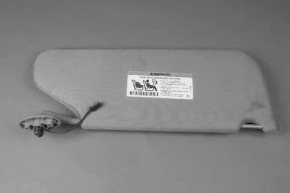 Left visor Chrysler 200 11-14 beige