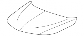 Chevrolet Malibu 16-25 steel hood