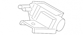 Crankcase ventilation valve Hyundai Veloster 12-17