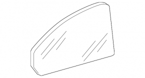 Left mirror element for Audi Q7 17-26, heated, auto-dimming