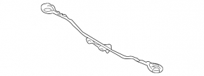 Strut brace Infiniti G25 G35 G37 4d 06-14 rear