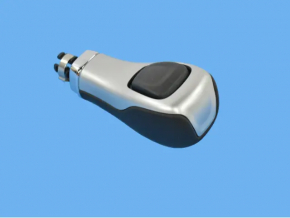Jeep Renegade 15-23 Black Leather Gear Shift Knob