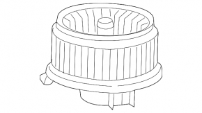 Heater Fan Motor Acura TLX 15-