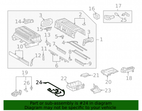 Wiring VVB Lexus GS450h 06-08