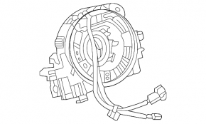 Toyota Sienna 21-25 steering wheel cable