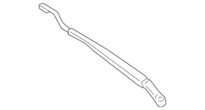 Left windshield wiper arm for Toyota Prius 2009-2010