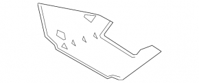 Black rearview mirror cover for the 19-26 Porsche Cayenne