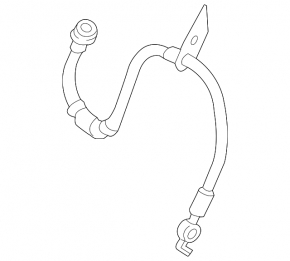 Brake hose front left Lincoln MKZ 13-20