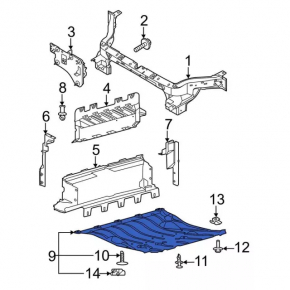 Front Subframe Guard Ford Mustang Mach-E 21-23