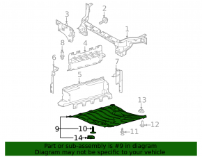 Front Subframe Guard Ford Mustang Mach-E 21-23