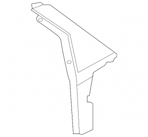Door trim side rear left Jaguar F-Pace X761 17- rear