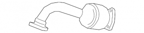 Downpipe with catalytic converter Honda HR-V 16-18