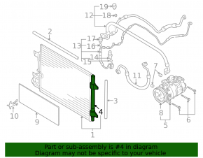 VW Beetle 12-19 Air Conditioner Dryer