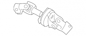 Subaru Forester 19-24 steering shaft